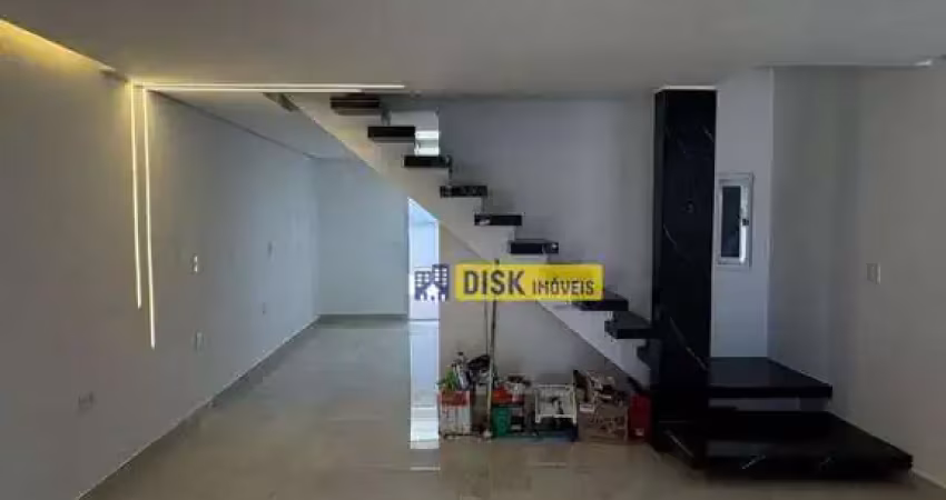 Sobrado novo com 3 suítes, espaço gourmet e ótima localização – jardim maria cecília – são bernardo do campo