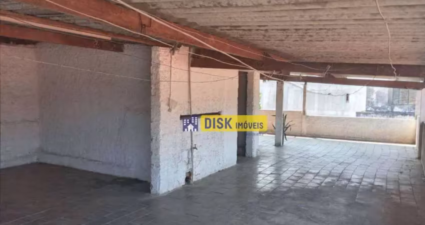 Terreno com casa antiga à venda, 410 m² por r$ 750.000 - centro - são bernardo do campo/sp