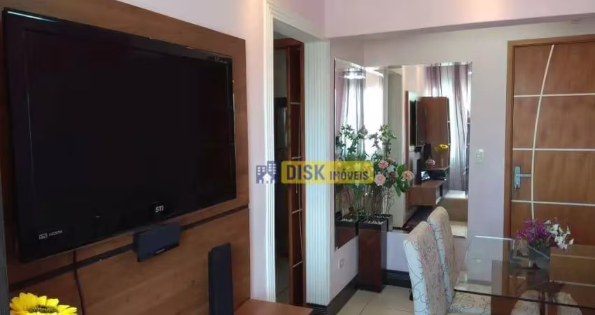 Apartamento com 1 dormitório à venda, 42 m² por r$ 290.000,00 - vila planalto - são bernardo do campo/sp