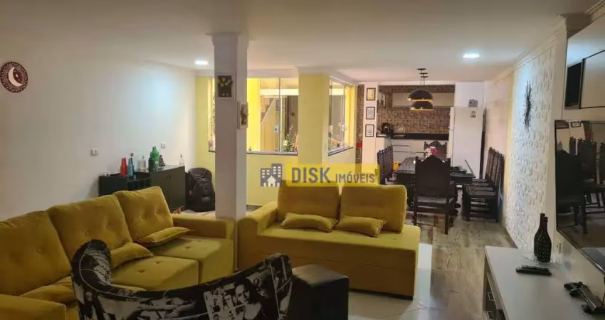 Sobrado com 3 dormitórios à venda, 233 m² por r$ 640.000,00 - baeta neves - são bernardo do campo/sp