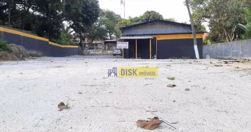 Terreno para alugar, 450 m² por r$ 4.900,00/mês - batistini - são bernardo do campo/sp