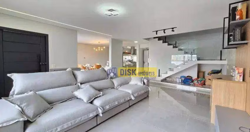 Sobrado alto padrão com 4 dormitórios, piscina e área gourmet – 280 m² – assunção – são bernardo do campo