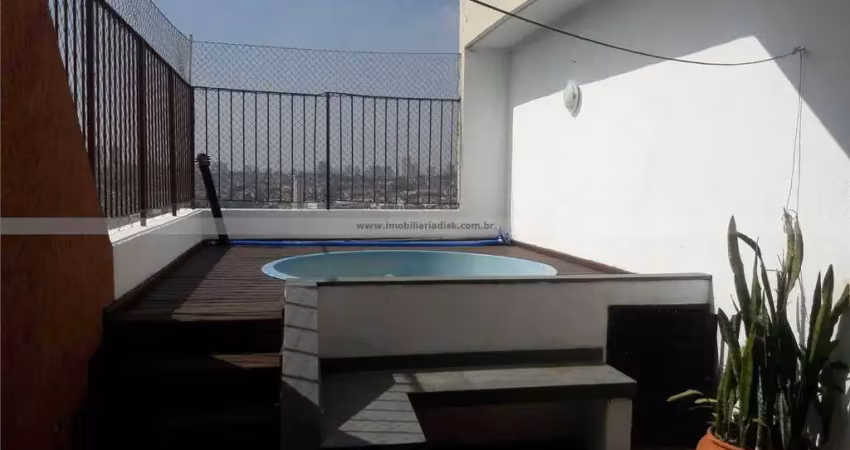 Cobertura com 3 dormitórios à venda, 150 m² por r$ 880.000,00 - rudge ramos - são bernardo do campo/sp