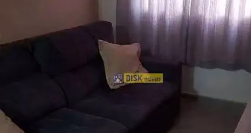 Apartamento com 1 dormitório à venda, 43 m² por r$ 225.000,00 - taboão - são bernardo do campo/sp