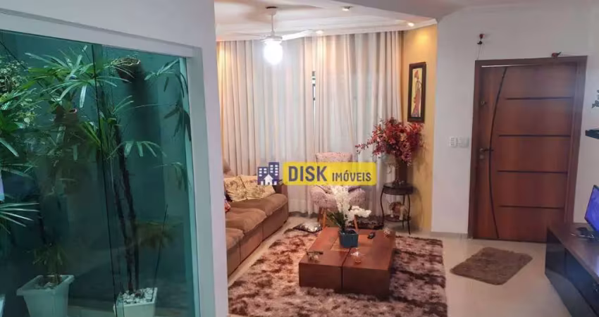 Sobrado com 3 dormitórios à venda, 195 m² por r$ 960.000,00 - jardim vera cruz - são bernardo do campo/sp