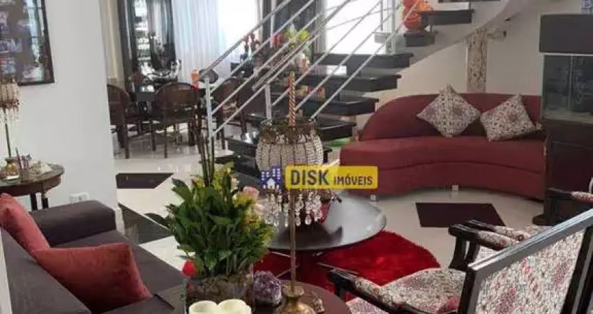 Sobrado com 5 dormitórios à venda por r$ 6.700.000,00 - parque terra nova ii - são bernardo do campo/sp