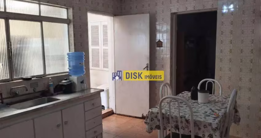 Terreno com casa antiga à venda, 210 m² por r$ 660.000 - planalto - são bernardo do campo/sp