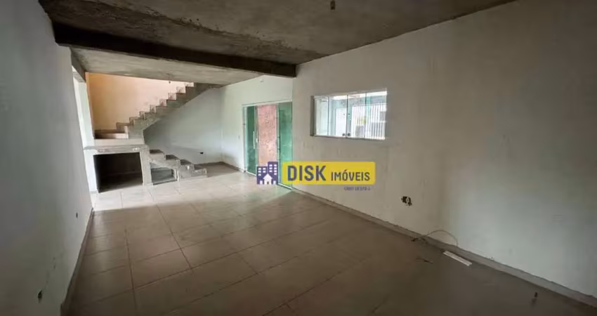 Sobrado com 2 dormitórios à venda, 220 m² por r$ 700.000,00 - assunção - são bernardo do campo/sp