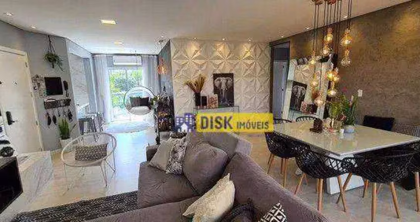Cobertura com 3 dormitórios à venda, 188 m² por r$ 1.390.000,00 - vila baeta neves - são bernardo do campo/sp