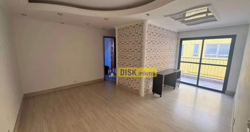 Amplo apartamento com 2 dormitórios e sacada – bairro assunção – são bernardo do campo