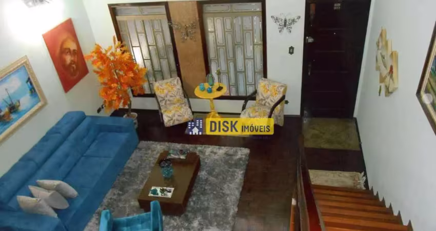 Sobrado com 4 dormitórios, 284 m² - venda por r$ 1.400.000,00 ou aluguel por r$ 10.220,00/mês - jardim são luís - são bernardo do campo/sp