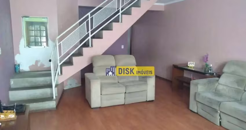 Sobrado com 3 dormitórios à venda, 335 m² por r$ 760.000,00 - assunção - são bernardo do campo/sp