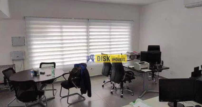 Sala para alugar, 80 m² por r$ 6.450,00/mês - jardim do mar - são bernardo do campo/sp