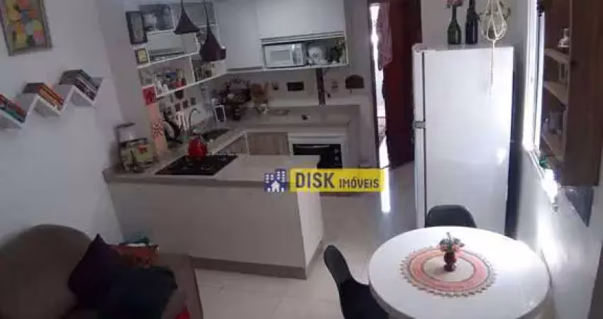 Cobertura com 2 dormitórios à venda, 110 m² por r$ 415.000,00 - jardim cristiane - santo andré/sp