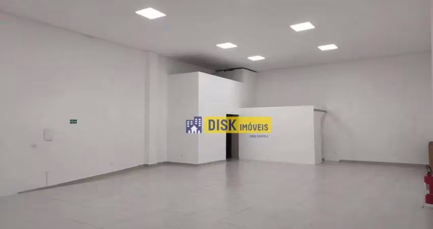 Salão para alugar, 200 m² por r$ 8.685,00/mês - centro - santo andré/sp