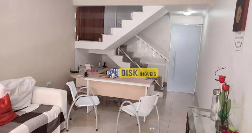 Sobrado com 4 dormitórios para alugar, 92 m² por r$ 3.768,00/mês - jardim do mar - são bernardo do campo/sp