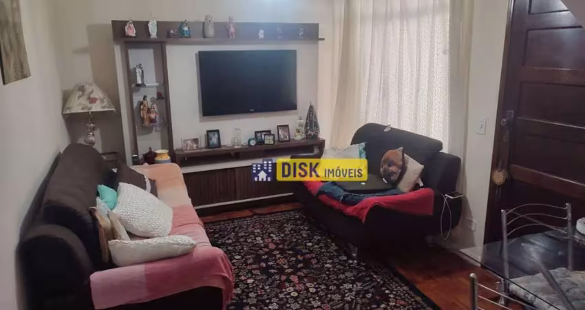 Sobrado com 2 dormitórios à venda, 98 m² por r$ 550.000,00 - conjunto habitacional franchini - são bernardo do campo/sp