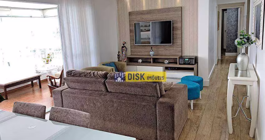 Apartamento com 3 dormitórios à venda, 107 m² por r$ 955.000,00 - vila lusitânia - são bernardo do campo/sp
