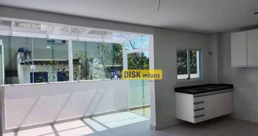 Apartamento com 3 dormitórios à venda, 66 m² por r$ 595.000,00 - vila valparaíso - santo andré/sp