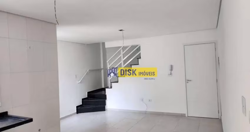 Cobertura com 3 dormitórios à venda, 132 m² por r$ 595.000,00 - vila pires - santo andré/sp