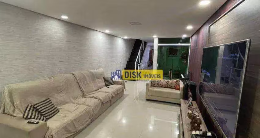 Sobrado com 3 dormitórios à venda por r$ 1.250.000,00 - vila assunção - santo andré/sp