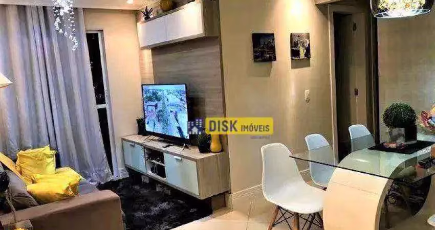 Apartamento com 3 dormitórios à venda, 59 m² por r$ 437.000,00 - parque erasmo assunção - santo andré/sp