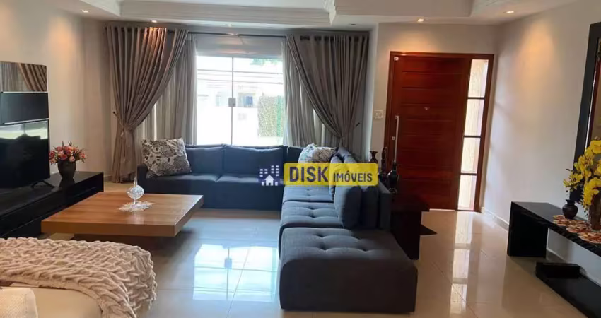 Sobrado com 3 dormitórios à venda, 293 m² por r$ 2.000.000,00 - jardim do mar - são bernardo do campo/sp