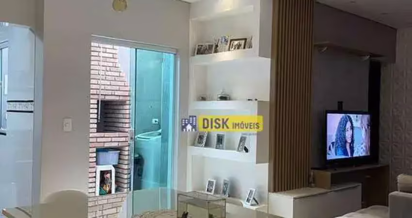 Apartamento com 3 dormitórios à venda, 90 m² por r$ 595.000,00 - campestre - santo andré/sp