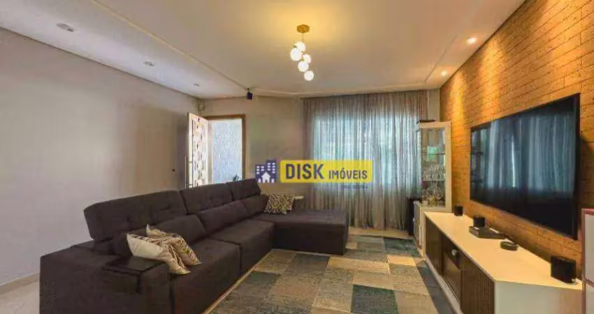 Sobrado com 3 dormitórios à venda, 183 m² por r$ 1.390.000,00 - assunção - são bernardo do campo/sp