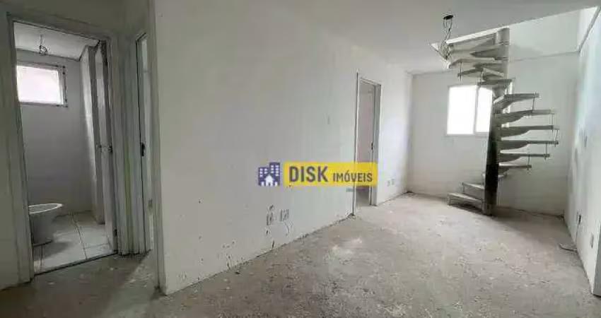 Cobertura com 3 dormitórios à venda, 107 m² por r$ 480.000,00 - jardim cristiane - santo andré/sp