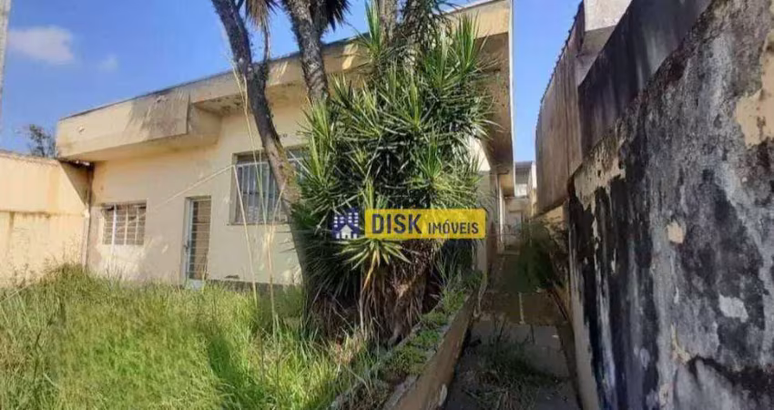 Terreno à venda, 349 m² por r$ 650.000,00 - demarchi - são bernardo do campo/sp