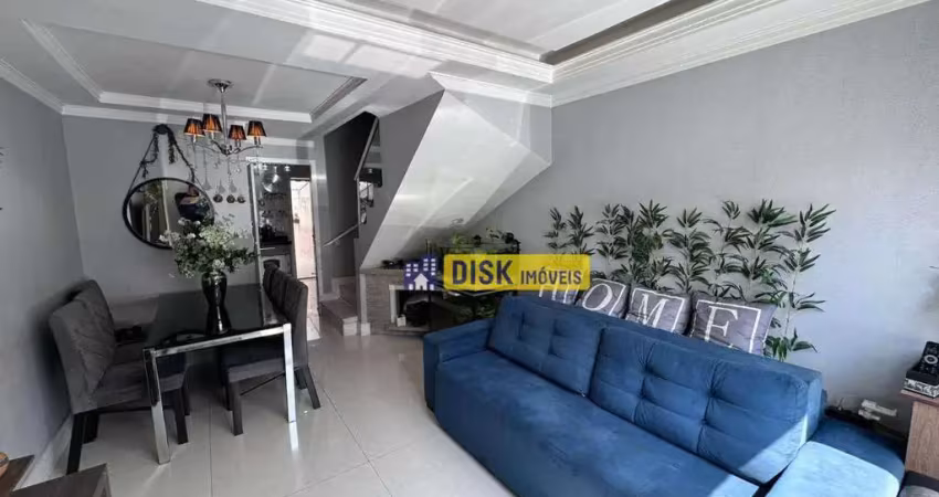 Sobrado à venda, 138 m² por r$ 730.000,00 - demarchi - são bernardo do campo/sp