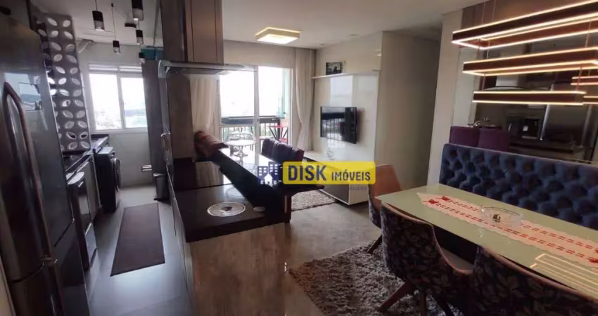 Apartamento com 3 dormitórios à venda, 71 m² por r$ 690.000,00 - centro - são bernardo do campo/sp