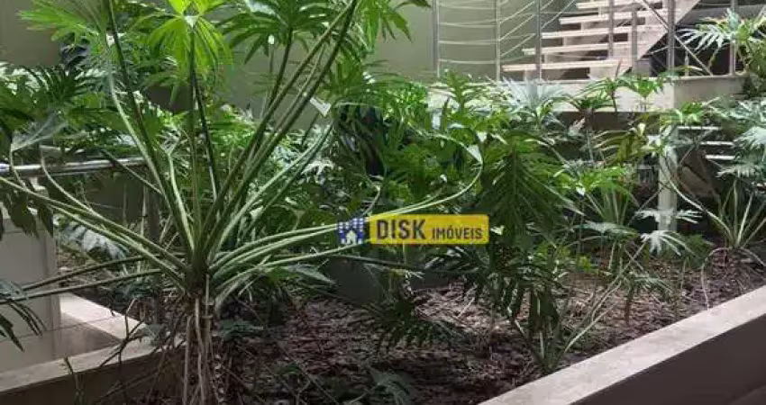 Cobertura com 3 dormitórios para alugar, 227 m² por r$ 14.675,00/mês - centro - santo andré/sp