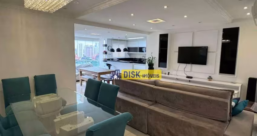 Apartamento com 3 dormitórios à venda, 130 m² por r$ 1.100.000,00 - jardim do mar - são bernardo do campo/sp