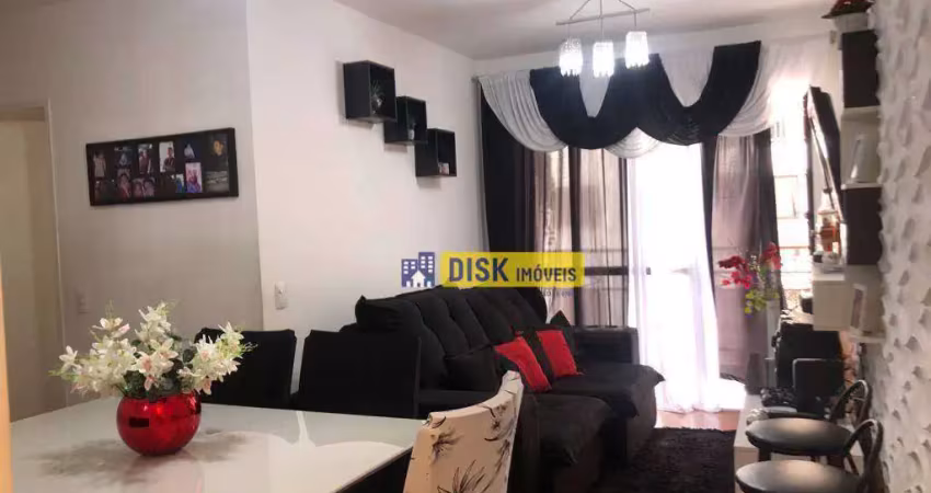 Apartamento com 3 dormitórios à venda, 75 m² por r$ 415.000 - vila floresta - santo andré/sp