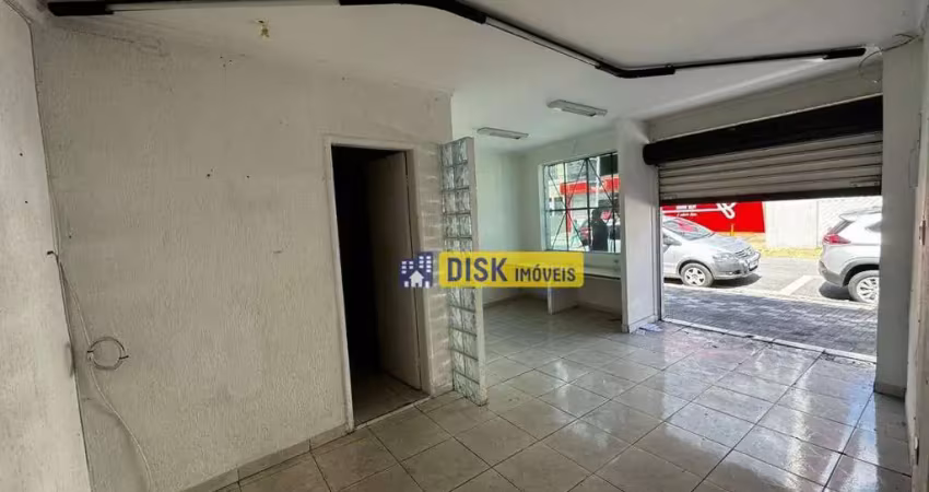 Salão centro para alugar, 40 m² por r$ 3.500/mês - jardim do mar - são bernardo do campo/sp