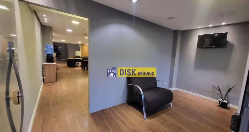 Salão para alugar, 110 m² por r$ 14.860,00/mês - centro - santo andré/sp