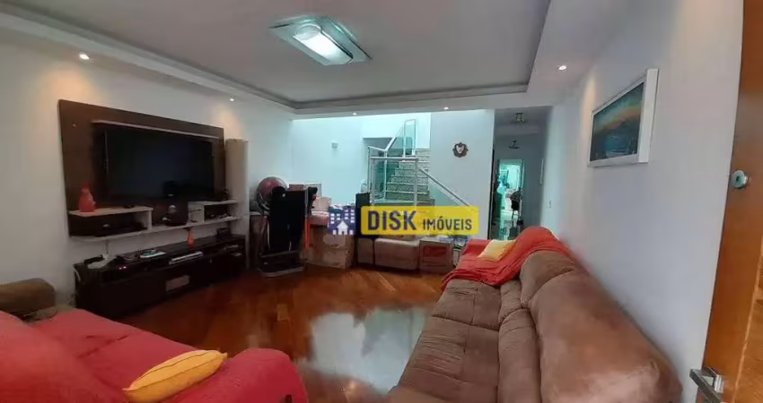 Sobrado com 3 dormitórios à venda, 162 m² por r$ 800.000,00 - vila floresta - santo andré/sp