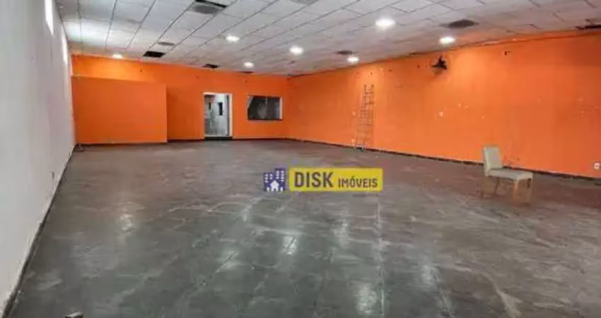 Salão para alugar, 400 m² por r$ 7.480,00/mês - baeta neves - são bernardo do campo/sp