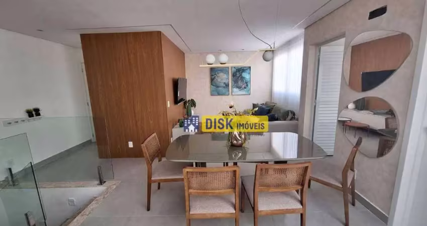 Cobertura à venda, 111 m² por r$ 1.696.000,00 - jardim do mar - são bernardo do campo/sp