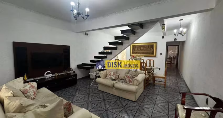 Sobrado com 3 dormitórios à venda, 195 m² por r$ 900.000 - jardim do mar - são bernardo do campo/sp