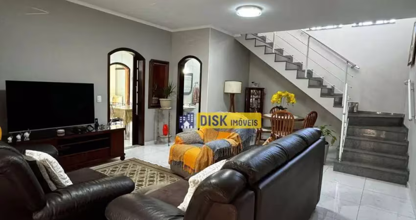 Sobrado com 3 dormitórios à venda, 260 m² por r$ 960.000,00 - centro - são bernardo do campo/sp
