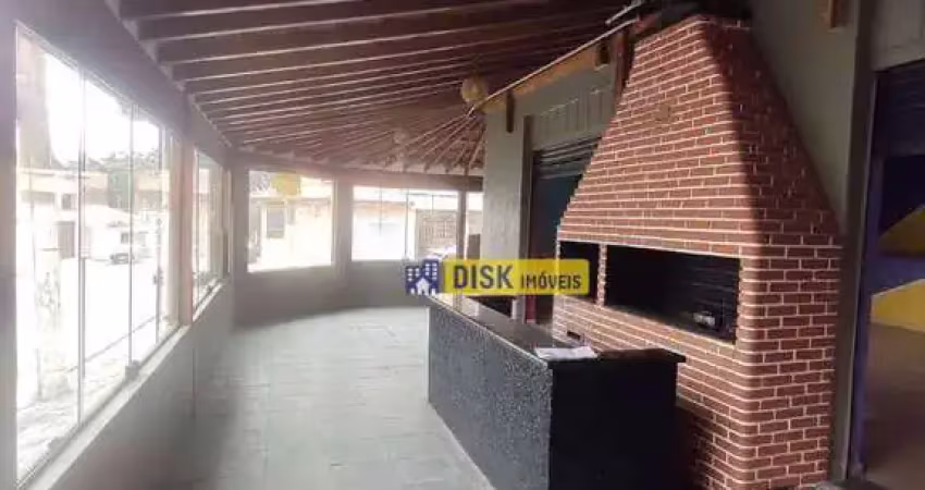 Salão para alugar, 222 m² por r$ 7.453,00/mês - jardim do mar - são bernardo do campo/sp