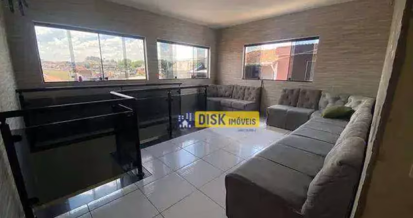 Sobrado com 4 dormitórios à venda, 205 m² por r$ 695.000,00 - dos casa - são bernardo do campo/sp