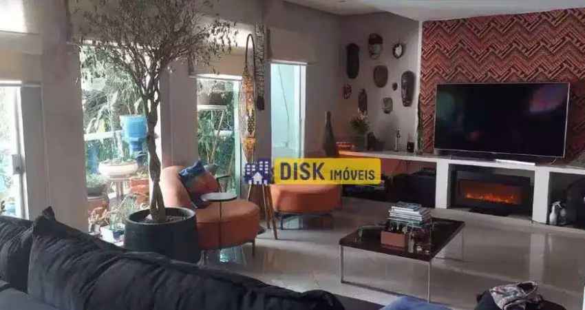 Sobrado com 3 dormitórios à venda, 442 m² por r$ 1.980.000 - vila floresta - santo andré/sp