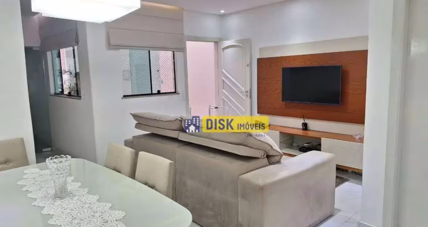 Sobrado com 3 dormitórios à venda, 200 m² - taboão - são bernardo do campo/sp
