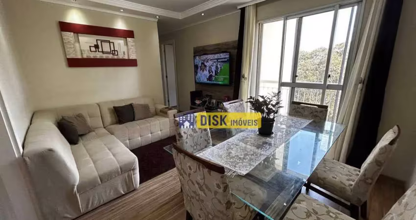 Apartamento com 3 dormitórios à venda, 60 m² por r$ 510.000,00 - planalto - são bernardo do campo/sp