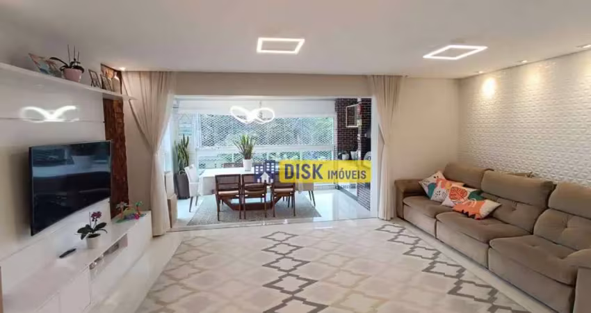 Apartamento com 3 dormitórios à venda, 133 m² por r$ 1.300.000,00 - vila dayse - são bernardo do campo/sp
