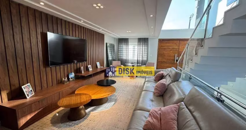 Sobrado com 4 dormitórios à venda, 514 m² por r$ 4.240.000,00 - parque terra nova ii - são bernardo do campo/sp